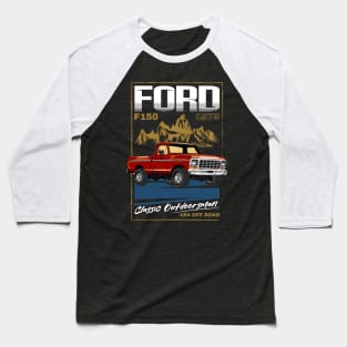 American F150 Pickup Car Baseball T-Shirt